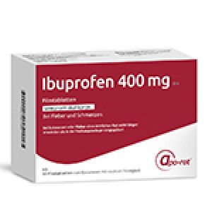 IBUPROFEN 400 mg IPA/apo-rot Filmtabletten