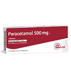 PARACETAMOL 500 mg IPA/apo-rot Tabletten